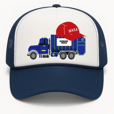 Trump Garbage Truck Garbage For Trump Trucker Hat