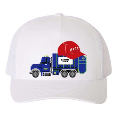 Trump Garbage Truck Garbage For Trump Yupoong Adult 5-Panel Trucker Hat