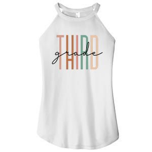 Third Grade Teacher Team 3rd Grade Squad Women's Perfect Tri Rocker Tank