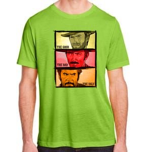 The Good, The Bad, & The Ugly Blondie, Tuco And Angle Eyes Adult ChromaSoft Performance T-Shirt