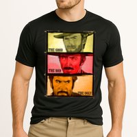 The Good, The Bad, & The Ugly Blondie, Tuco And Angle Eyes Cooling Performance Crew T-Shirt