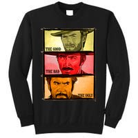 The Good, The Bad, & The Ugly Blondie, Tuco And Angle Eyes Sweatshirt