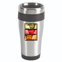 The Good, The Bad, & The Ugly Blondie, Tuco And Angle Eyes 16oz Travel Tumbler