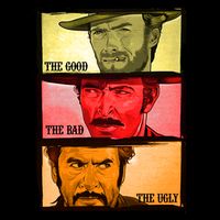 The Good, The Bad, & The Ugly Blondie, Tuco And Angle Eyes 16oz Travel Tumbler