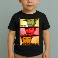 The Good, The Bad, & The Ugly Blondie, Tuco And Angle Eyes Toddler T-Shirt