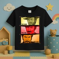 The Good, The Bad, & The Ugly Blondie, Tuco And Angle Eyes Toddler T-Shirt