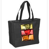 The Good, The Bad, & The Ugly Blondie, Tuco And Angle Eyes Zip Tote Bag