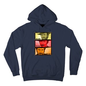 The Good, The Bad, & The Ugly Blondie, Tuco And Angle Eyes Hoodie