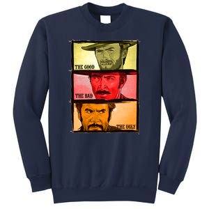 The Good, The Bad, & The Ugly Blondie, Tuco And Angle Eyes Sweatshirt