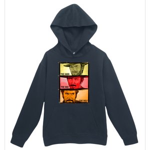 The Good, The Bad, & The Ugly Blondie, Tuco And Angle Eyes Urban Pullover Hoodie