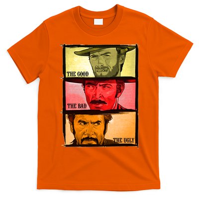 The Good, The Bad, & The Ugly Blondie, Tuco And Angle Eyes T-Shirt