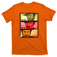 The Good, The Bad, & The Ugly Blondie, Tuco And Angle Eyes T-Shirt