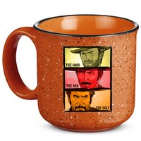 The Good, The Bad, & The Ugly Blondie, Tuco And Angle Eyes 15oz Campfire Ceramic Mug