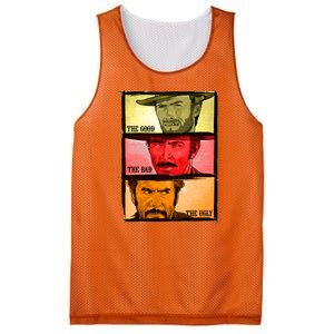 The Good, The Bad, & The Ugly Blondie, Tuco And Angle Eyes Mesh Reversible Basketball Jersey Tank