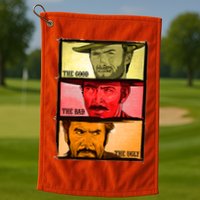The Good, The Bad, & The Ugly Blondie, Tuco And Angle Eyes Golf Towel
