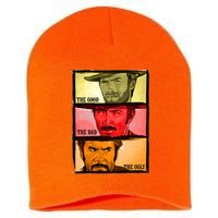 The Good, The Bad, & The Ugly Blondie, Tuco And Angle Eyes Short Acrylic Beanie