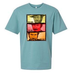 The Good, The Bad, & The Ugly Blondie, Tuco And Angle Eyes Sueded Cloud Jersey T-Shirt