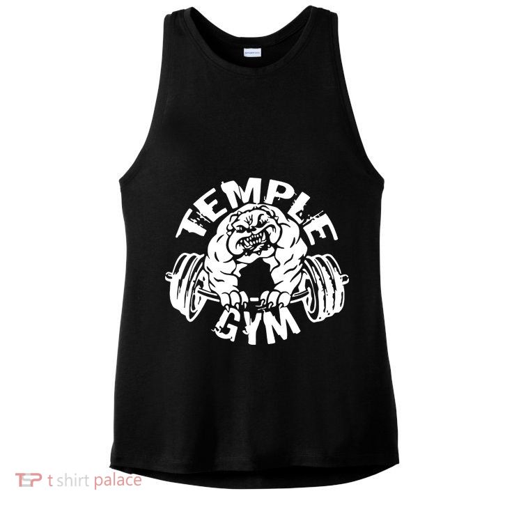 Temple Gym Ladies PosiCharge Tri-Blend Wicking Tank