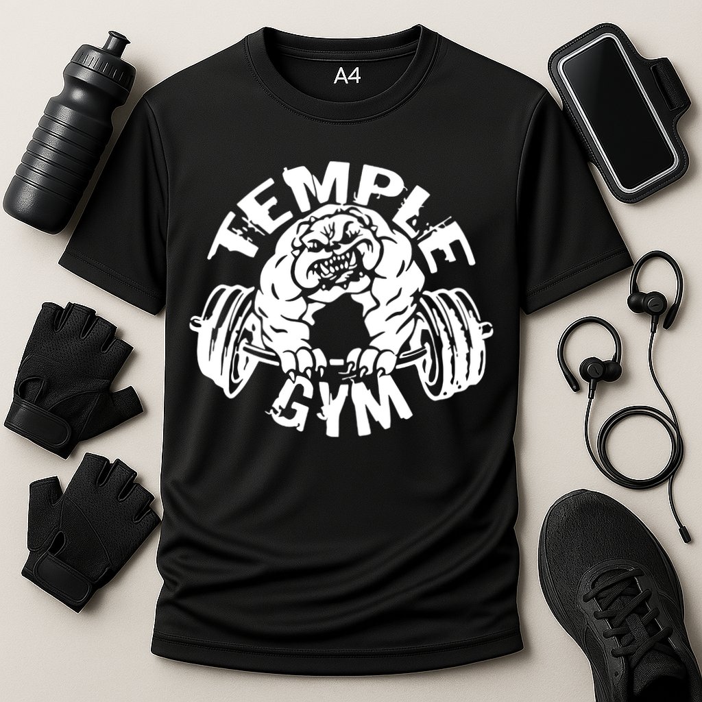 Temple Gym Cooling Performance Crew T-Shirt