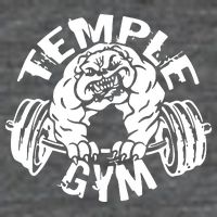 Temple Gym 7 Panel Mesh Trucker Snapback Hat