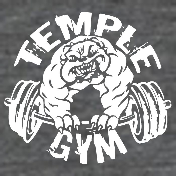 Temple Gym 7 Panel Mesh Trucker Snapback Hat