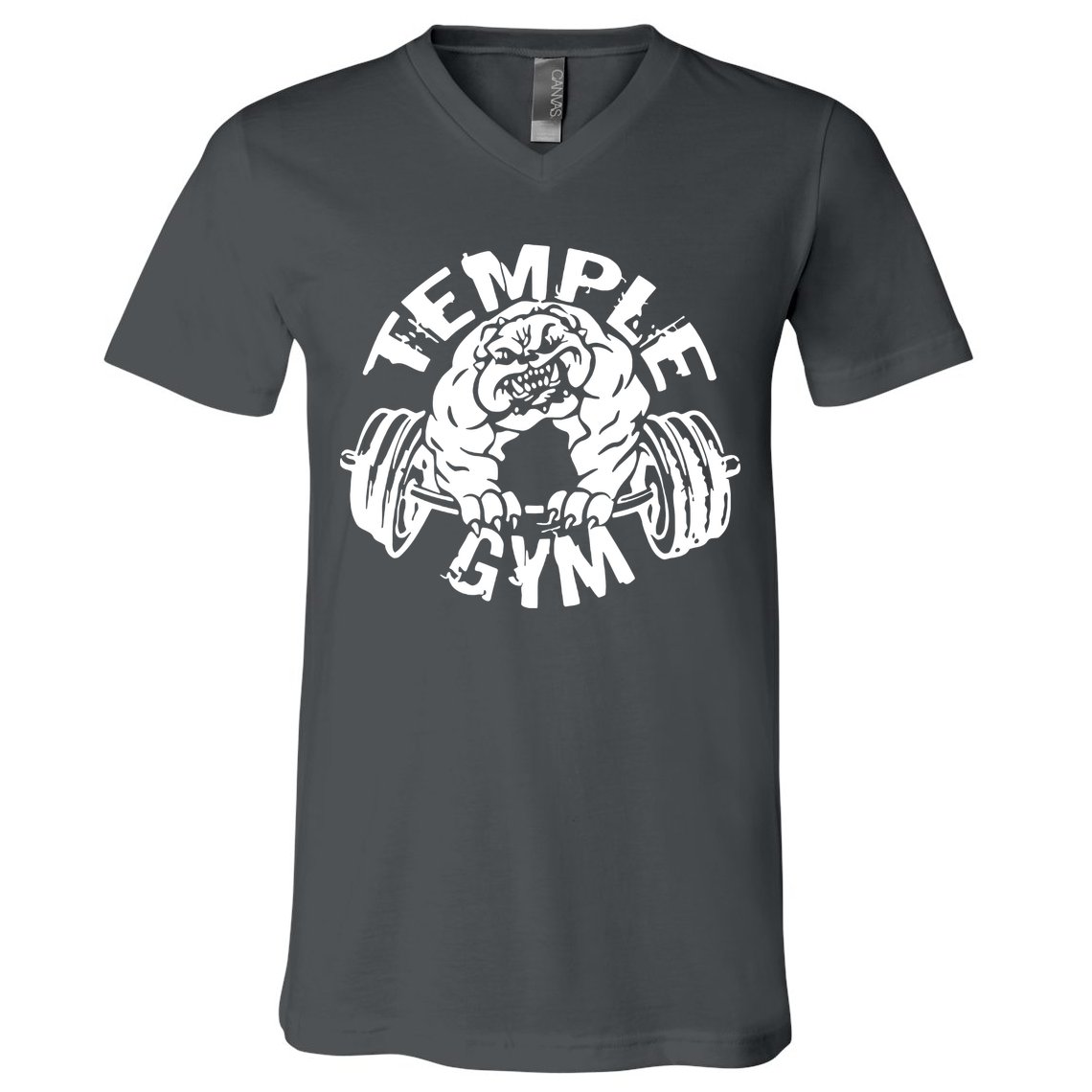 Temple Gym V-Neck T-Shirt