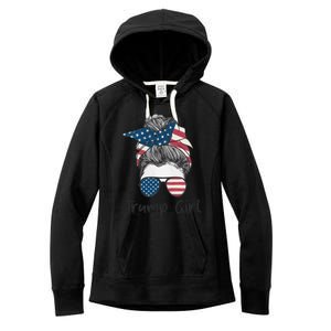 Trump Girl Trump 2024 Election Gifts Women's Fleece Hoodie