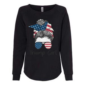 Trump Girl Trump 2024 Election Gifts Womens California Wash Sweatshirt