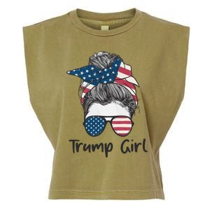 Trump Girl Trump 2024 Election Gifts Garment-Dyed Women's Muscle Tee