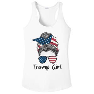 Trump Girl Trump 2024 Election Gifts Ladies PosiCharge Competitor Racerback Tank