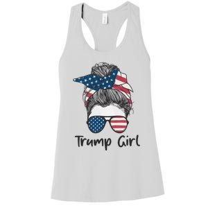 Trump Girl Trump 2024 Election Gifts Women's Racerback Tank