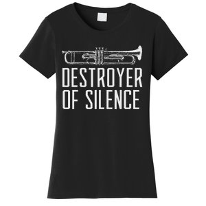 Trumpet Gift Trumpet Player Marching Band Geek Women's T-Shirt