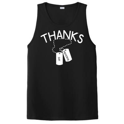 Thanks Gift Thank You Honor The Soldiers Memorial Day Meaningful Gift PosiCharge Competitor Tank