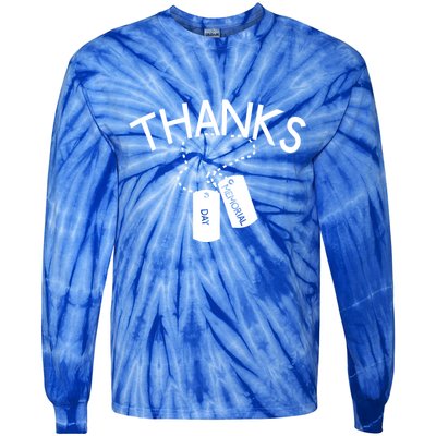 Thanks Gift Thank You Honor The Soldiers Memorial Day Meaningful Gift Tie-Dye Long Sleeve Shirt