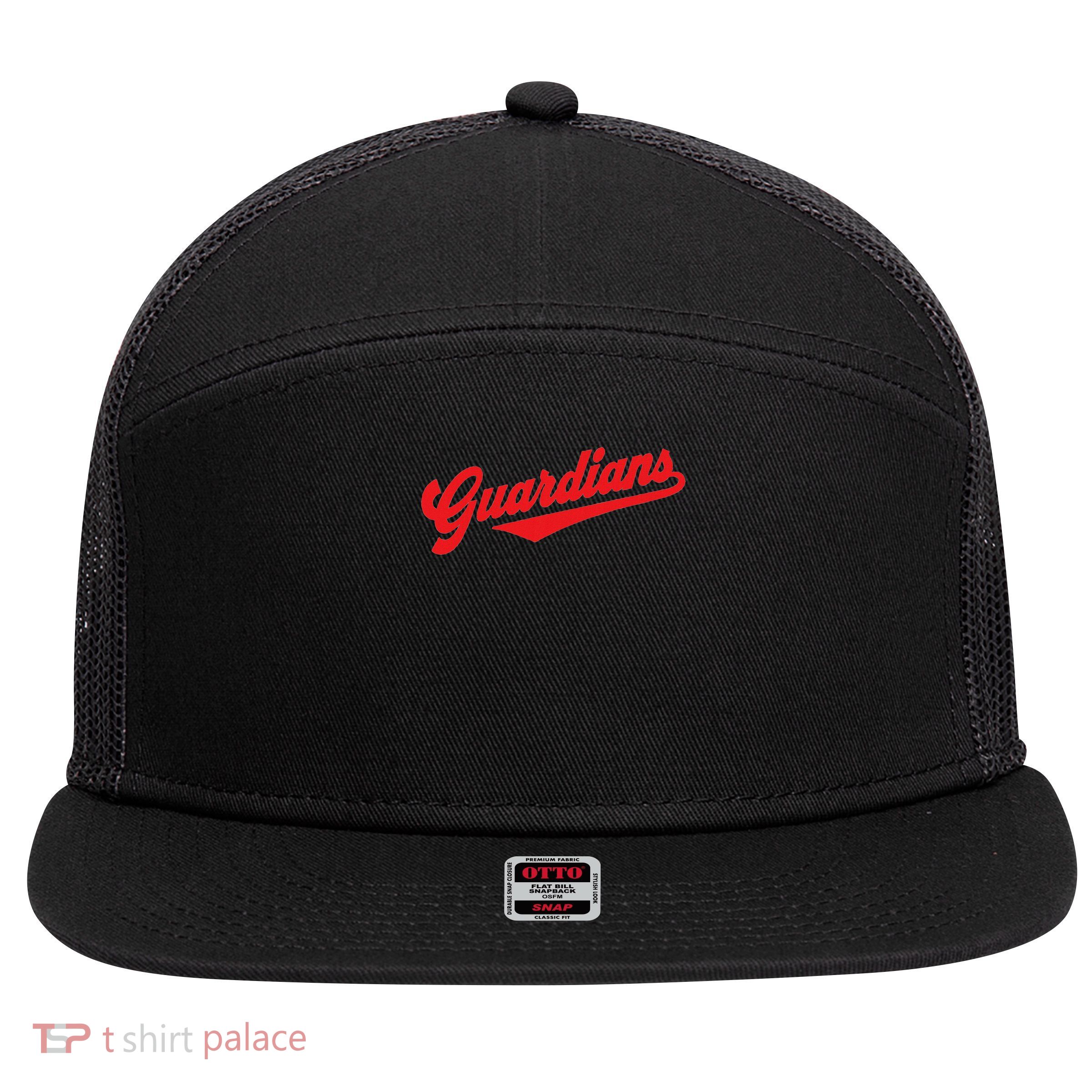 Team Guardians 7 Panel Mesh Trucker Snapback Hat