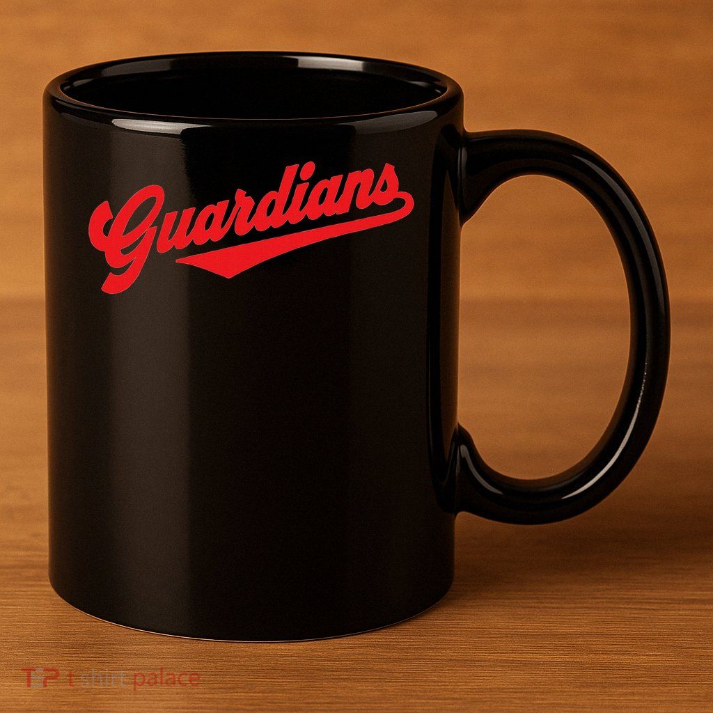 Team Guardians 11oz C Handle Ceramic Mug