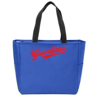 Team Guardians Zip Tote Bag