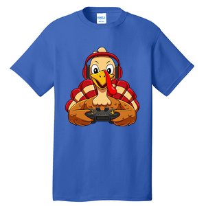 Thanksgiving Gamer Turkey Video Games Tall T-Shirt