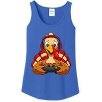 Thanksgiving Gamer Turkey Video Games Ladies Essential Tank