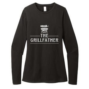 THE GRILLFATHER Womens CVC Long Sleeve Shirt