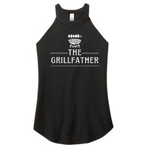 THE GRILLFATHER Women's Perfect Tri Rocker Tank