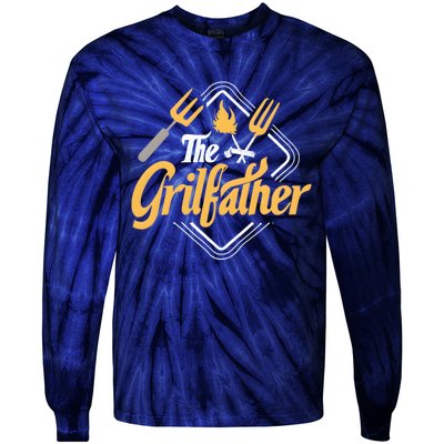 The Grillfather Tie-Dye Long Sleeve Shirt