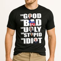 The Good The Bad The Ugly The Stupid The Idiot Politics Cooling Performance Crew T-Shirt