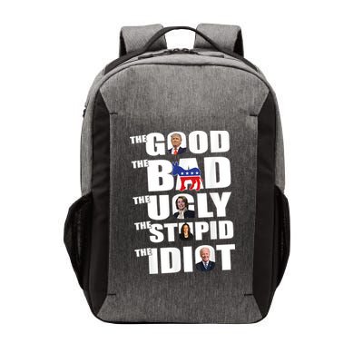 The Good The Bad The Ugly The Stupid The Idiot Politics Vector Backpack