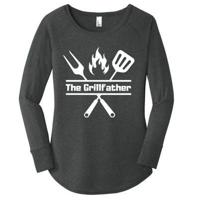 The Grillfather Women's Perfect Tri Tunic Long Sleeve Shirt