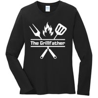 The Grillfather Ladies Long Sleeve Shirt