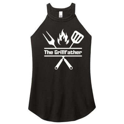 The Grillfather Women's Perfect Tri Rocker Tank