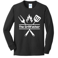 The Grillfather Kids Long Sleeve Shirt