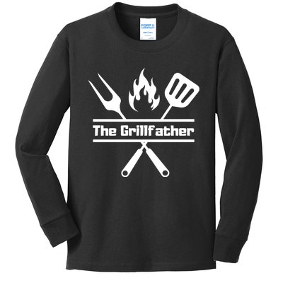 The Grillfather Kids Long Sleeve Shirt