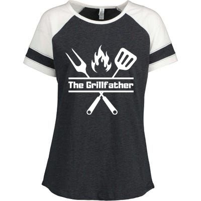 The Grillfather Enza Ladies Jersey Colorblock Tee